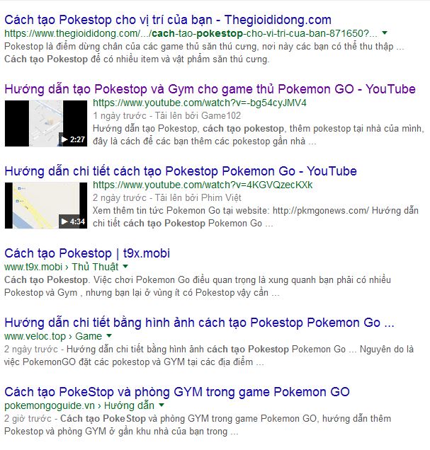 Game thủ Pokemon GO Việt – Thức tỉnh đi và ngừng đăng ký Pokestop