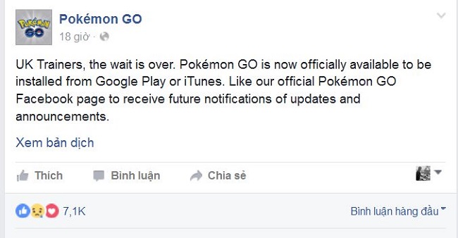 Pokemon GO chưa về châu Á hôm nay – Game thủ Việt đừng mất lòng tin