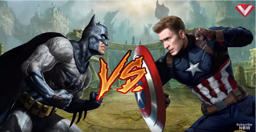 Nếu Batman đối đầu với Captain America - AI sẽ thắng?