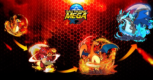 Lần đầu tiên tại Việt Nam, fan Pokemon sẽ được chiêm ngưỡng tiến hoá Mega trong Đấu Trường Mega XY