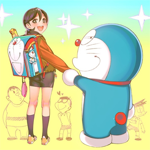 Khi nhóm bạn Doraemon đến tuổi "dậy thì"