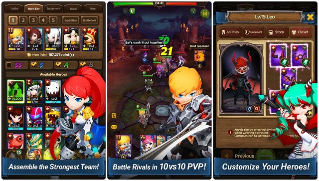 Hello Hero: Epic Battle – bom tấn RPG cực chất đã cập bến mobile