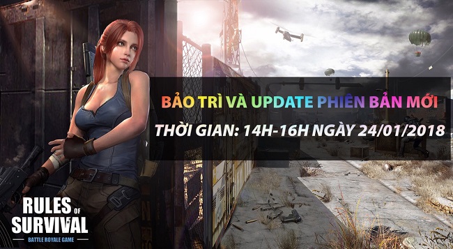 Sát cánh thi đấu cùng hot streamers Việt Nam mừng RoS update hôm nay 