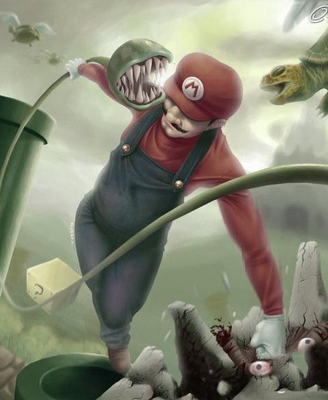 Những hình ảnh fan-art Super Mario siêu cấp độc đáo