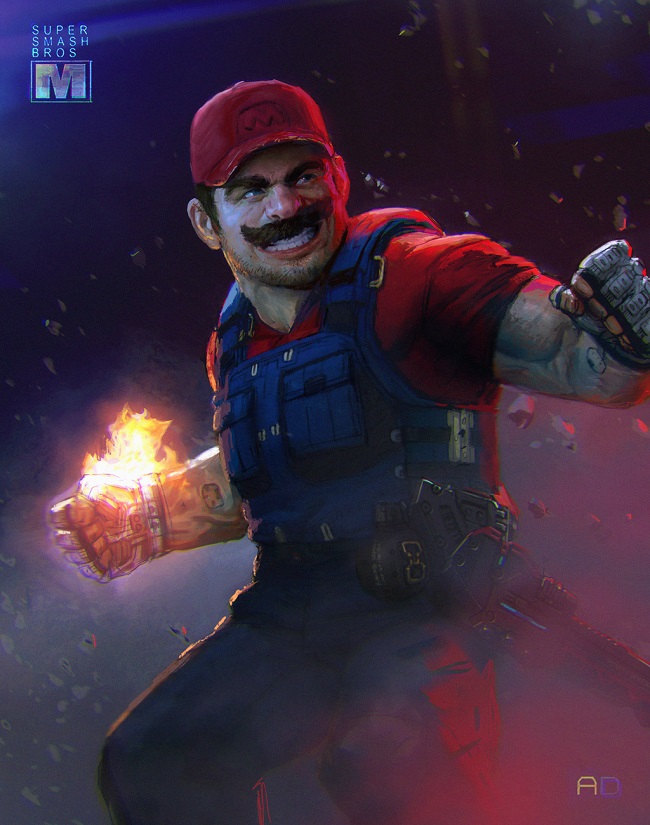 Những hình ảnh fan-art Super Mario siêu cấp độc đáo