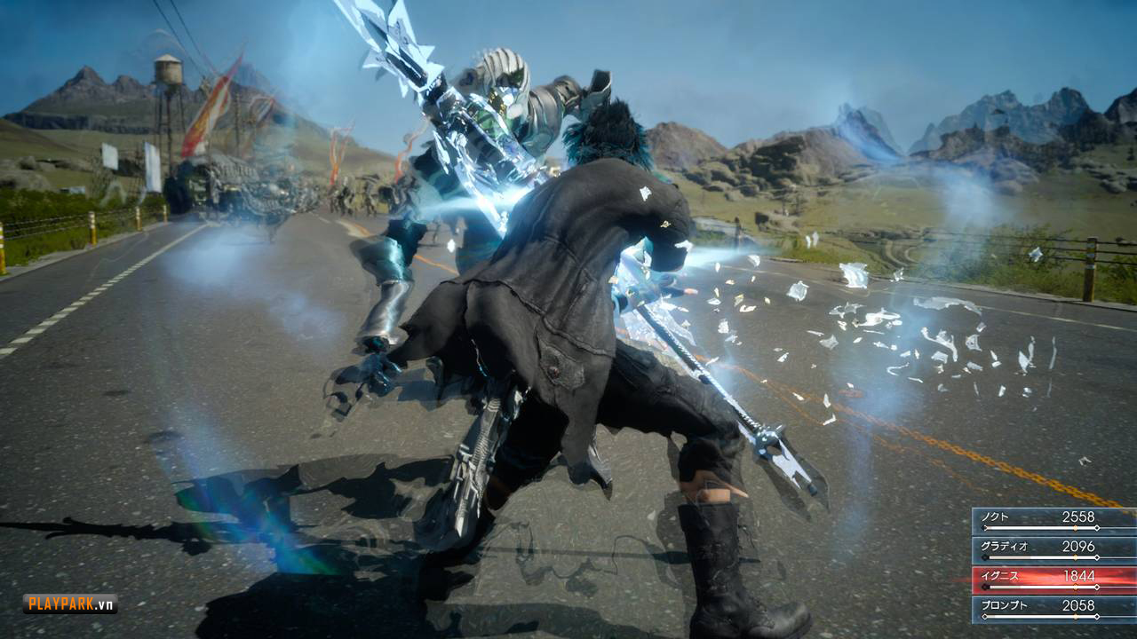 Final Fantasy XV lộ diện gameplay khiến game thủ mê mẩn