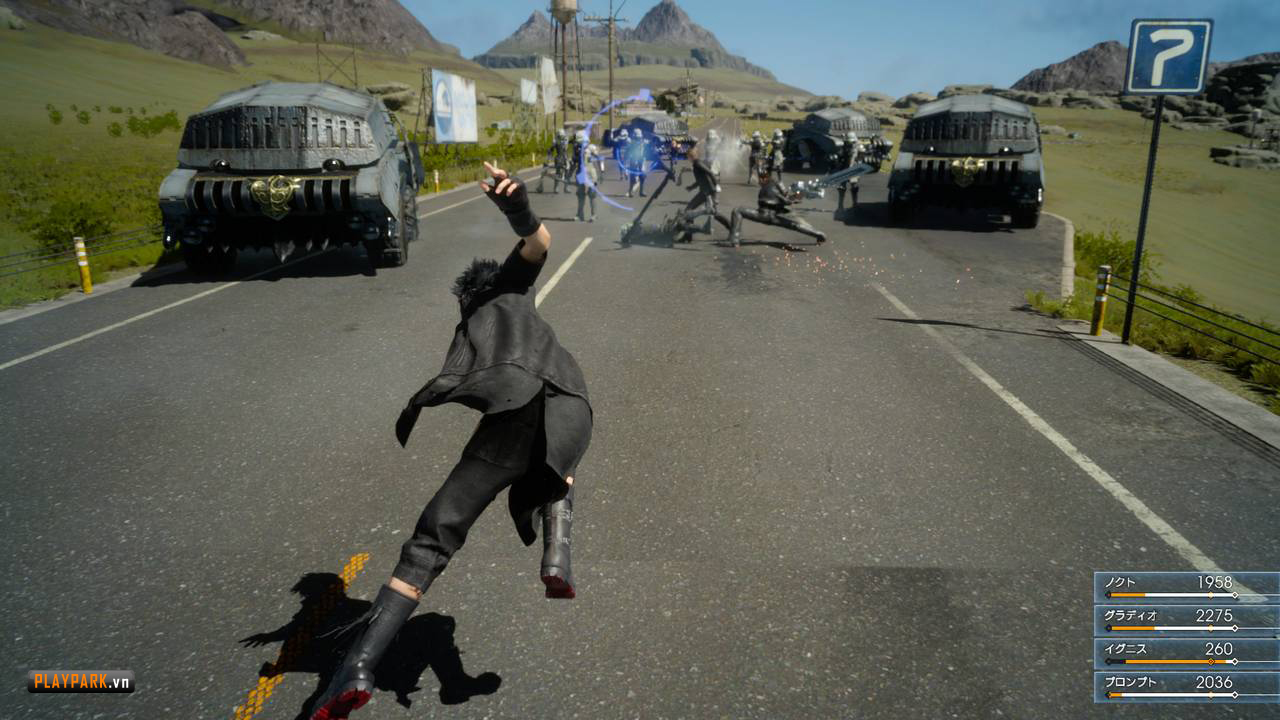 Final Fantasy XV lộ diện gameplay khiến game thủ mê mẩn