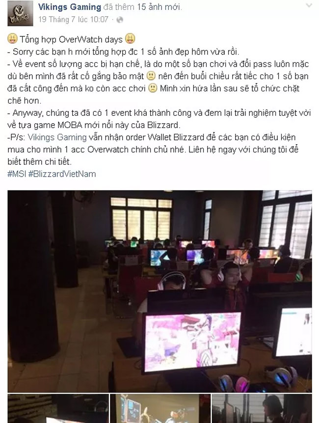 Chủ quán net xoay xở với tình trạng game thủ Việt ăn cắp tài khoản Overwatch