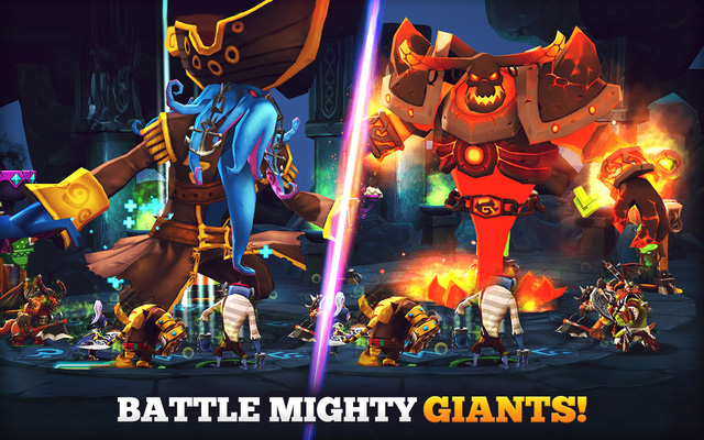 Giants War - siêu phẩm game chiến thuật thẻ bài đã chính thức đổ bộ mobile