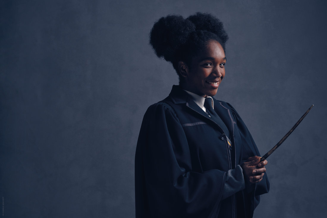 Hình ảnh Hermione là người da màu trong Harry Potter phần mới nhất