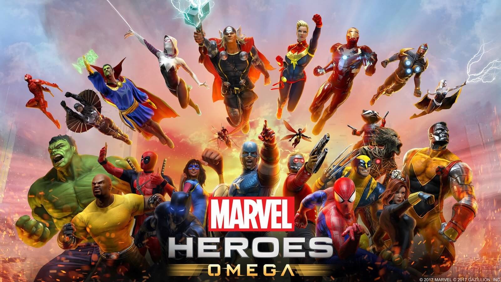 Marvel Heroes Omega - tựa game RPG tập hợp đầy đủ siêu anh hùng Marvel