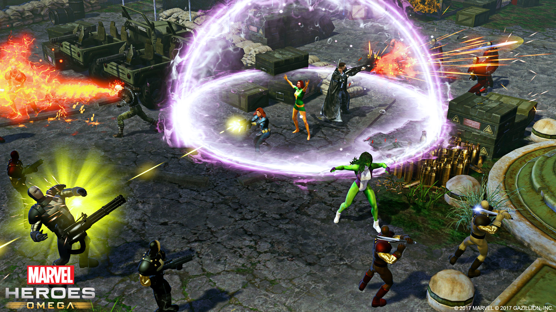 Marvel Heroes Omega - tựa game RPG tập hợp đầy đủ siêu anh hùng Marvel