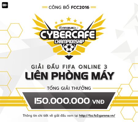 FCC2016: Giải đấu Liên Phòng Máy lần đầu tiên của FIFA Online 3