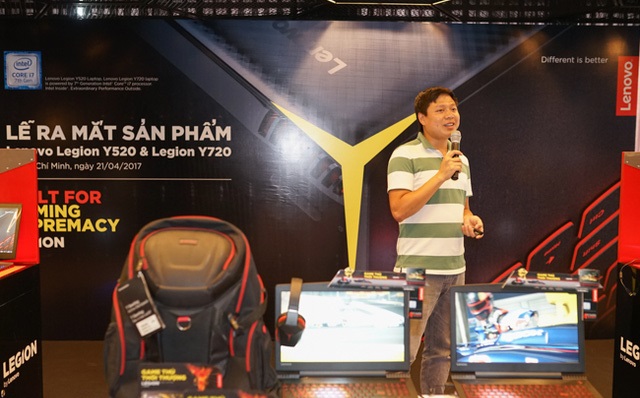 Lenovo Ra mắt Thương hiệu Máy tính Chơi game Legion mới tại Việt Nam