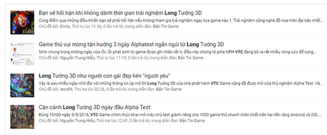 Game thủ Việt phản đối vì không đăng nhập được Long Tướng 3D 