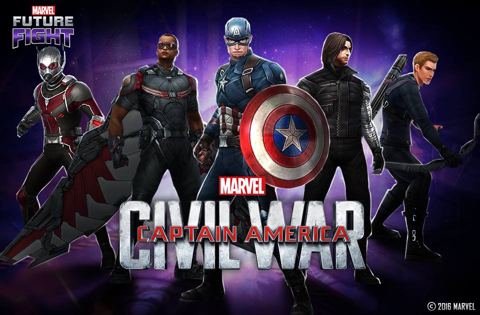 5 game mobile lấy cảm hứng từ Captain America – Civil War đáng chơi
