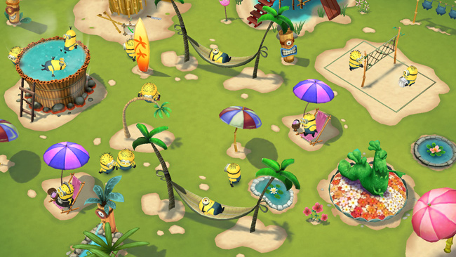 Trải nghiệm về game mobile xây dựng hòn đảo thiên đường Minisons Paradase của EA