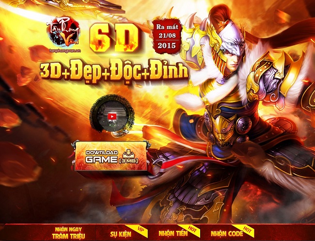 Tân Phong Vân – Tải game 6D nhận siêu laptop