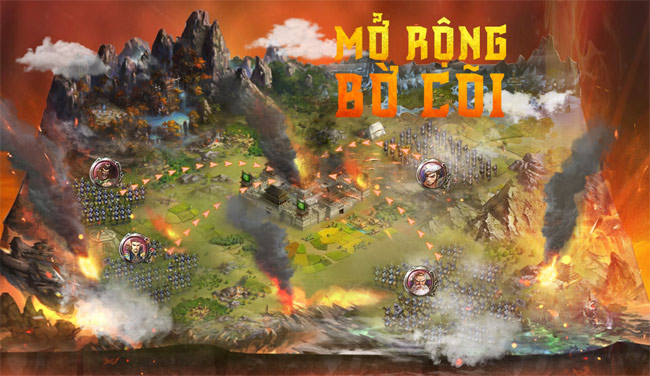 Game mobile chiến thuật đề tài Tam Quốc của VNG ra mắt trang chủ