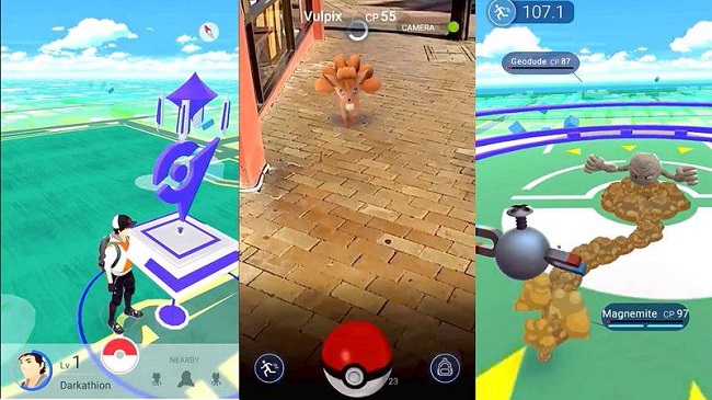 Pokémon GO – Clip mới về quá trình bắt, điều khiển và chiến đấu
