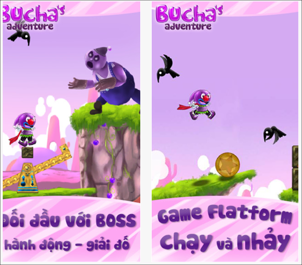 Bucha’s Adventures – Câu chuyện chú hề vui nhộn đến từ studio game Việt