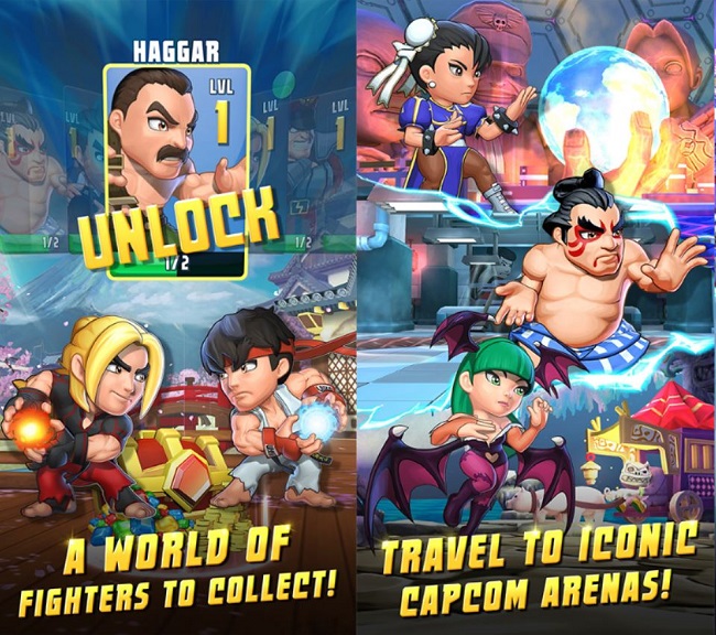 Puzzle Fighter - game xếp hình siêu độc đáo từ Capcom đã đổ bộ di động