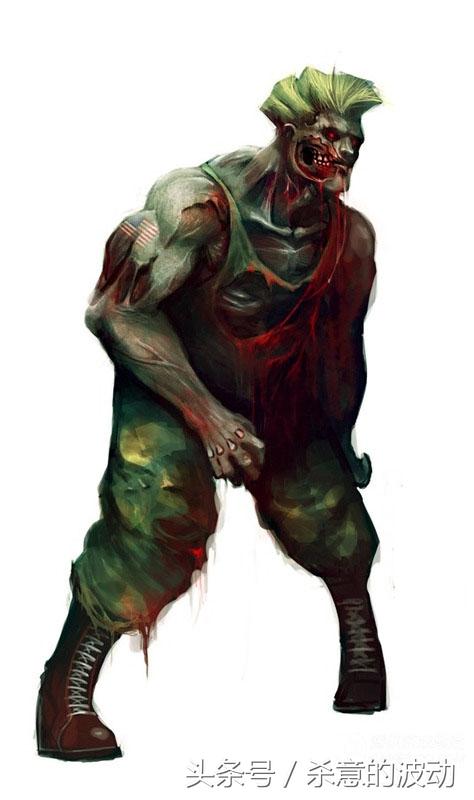 Kinh hãi với hình ảnh những đấu sỹ Street Fighter biến thành zombies