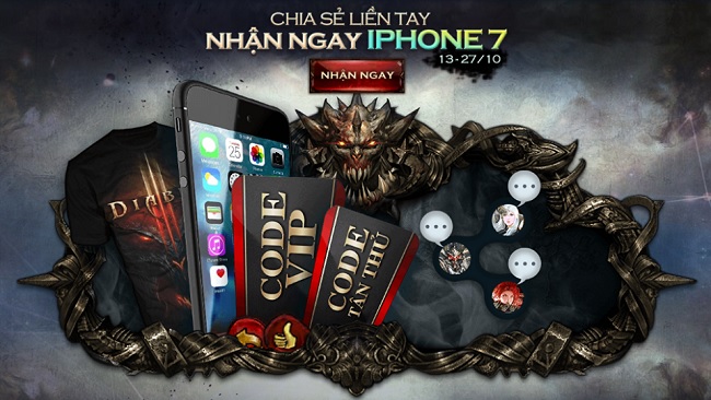 Tà Thần Trỗi Dậy – Cuộc chiến Diablo trên Mobile sẽ đến tay game thủ Việt vào 11h ngày 18/10/2016