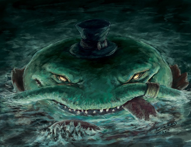 Tahm Kench – hiện thân đáng sợ của loài thủy quái qua các tác phẩm fan art