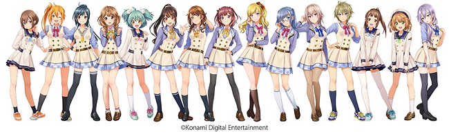 Tokimeki Idol - tựa game mobile toàn gái xinh của hãng Konami