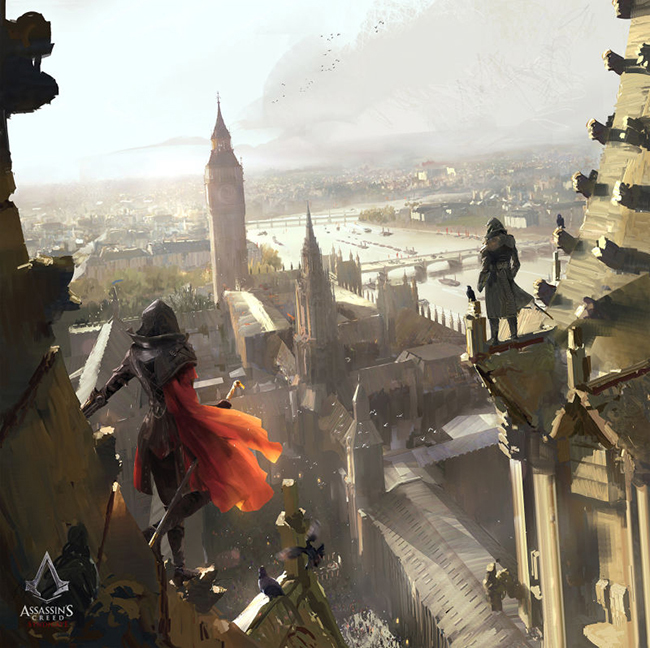 Khi fan vẽ tranh về Assassin's Creed Syndicate