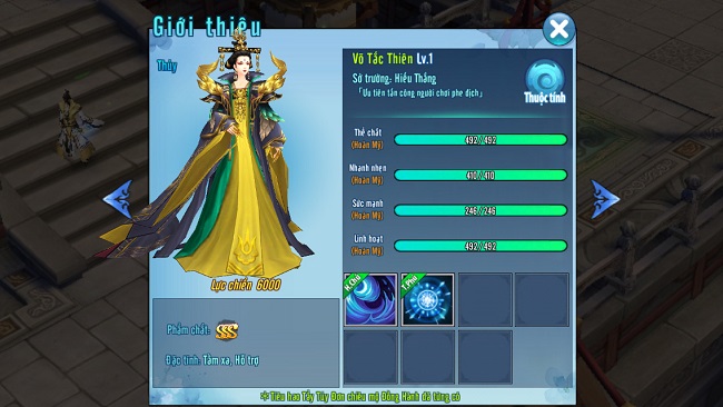 Nữ Đế Hồi Sinh, game thủ Võ Lâm Truyền Kỳ Mobile đổ xô săn đồng hành cực phẩm
