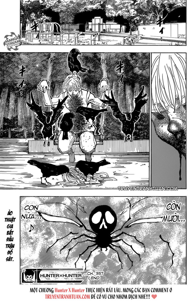 Hunter X Hunter – Thua cuộc Hisoka đồ sát cả bang nhện Ryodan