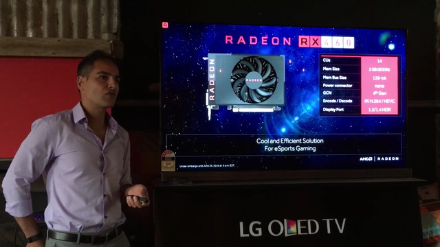 AMD tung card màn hình giá rẻ, nhỏ gọn và chiến game e-sports tốt
