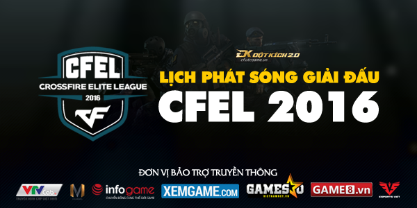CFEL Đột Kích lên sóng VTV – cơ hội cho eSports Việt