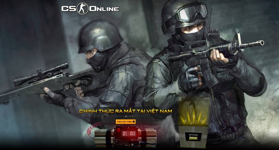 Counter-Strike Online ra mắt trang chủ tiếng Việt
