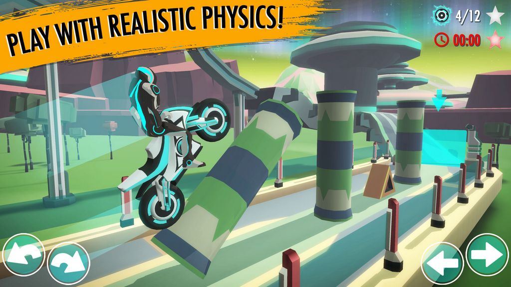 Gravity Rider: Power Run - tựa game đua xe 3D độc đáo vừa đổ bộ mobile