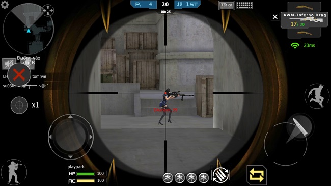 Đấu đơn Sniper và Dao: Hai chế độ chơi solo cực hot của CrossFire Legends