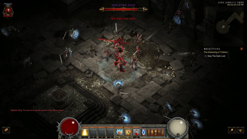 Màn chơi hầm ngục kinh điển trong Diablo I đã chính thức được remake trên Diablo III