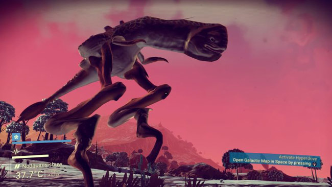 Nhiều chủng quái hình thù 'nhạy cảm' xuất hiện trong No Man's Sky - Tựa game tỷ tỷ hành tinh