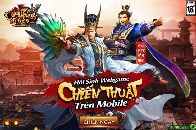 Công Thành Chiến Mobile chính thức đến tay game thủ Việt
