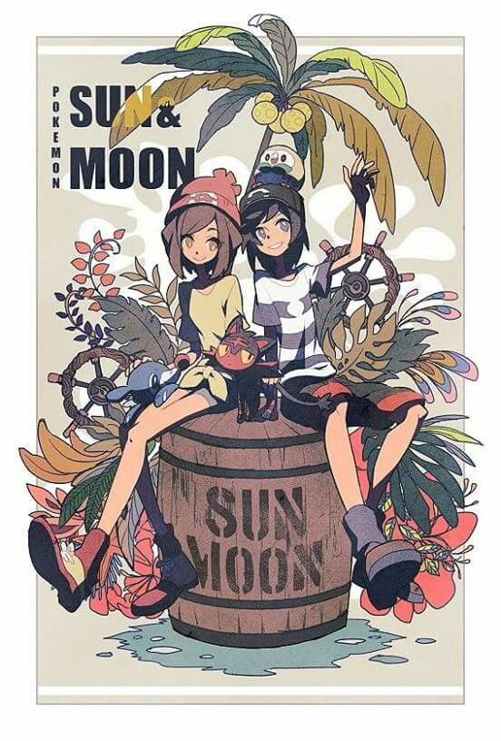 Bộ fan art đẹp điên đảo của thế giới Pokemon Sun & Moon