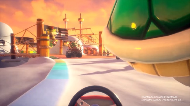 Mario Kart Arcade GP VR - tựa game VR đầu tay của hãng Nintendo