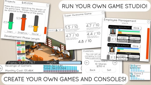 Game Studio Tycoon 2 - Game hoàn hảo cho những ai yêu thích thể loại giả lập quản lý