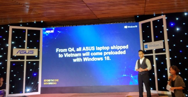 Từ nay gaming laptop của ASUS sẽ được cài đặt sẵn Windows bản quyền