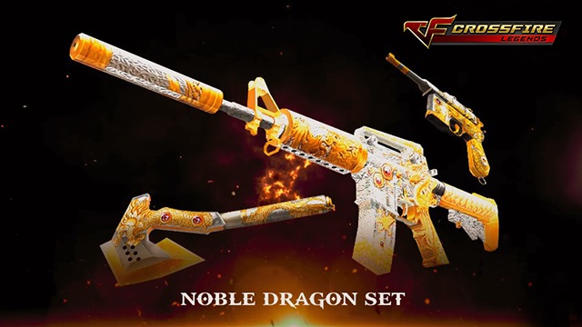 Sức mạnh đáng sợ của set vũ khí đẳng cấp quý tộc Noble Dragon