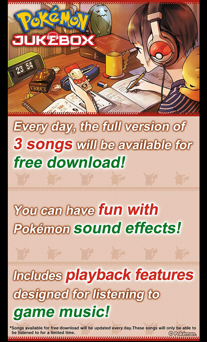 Pokemon Jukebox – thỏa thích nghe và tải các bài hát dành cho tín đồ Pokemon