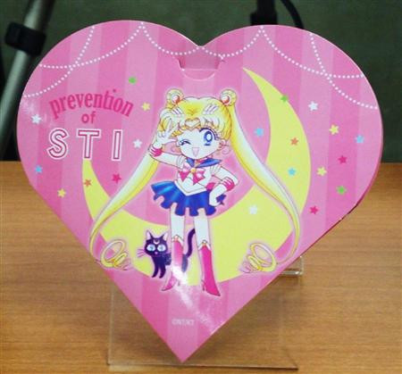 Sailor Moon từ nhân vật truyện tranh trở thành đại sứ “Condom” tại Nhật Bản