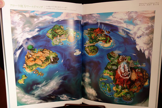 Cận cảnh bộ Aloha Art Book vạn người mê của Pokemon Sun & Moon