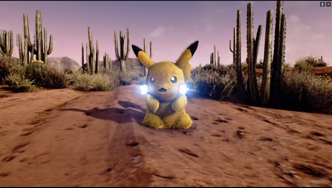 Pikachu không hề dễ thương với Unreal Engine 4